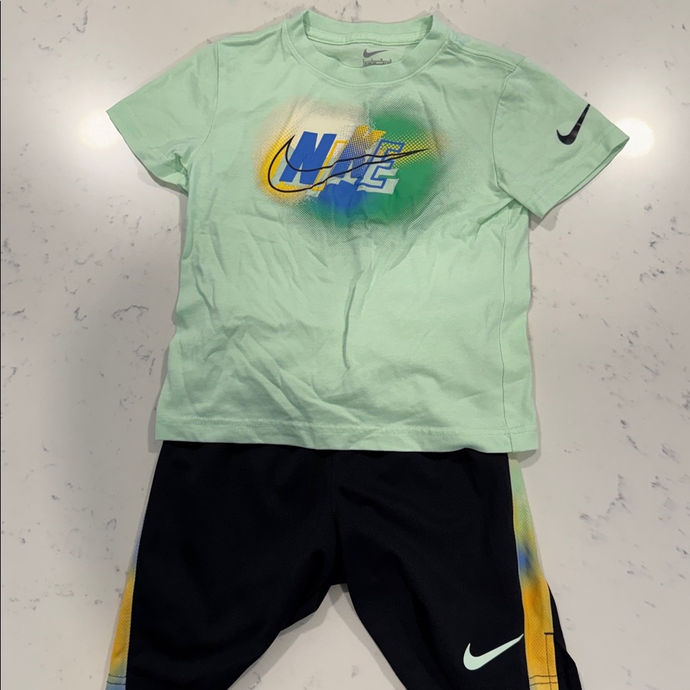 Nike Boys Athletic Shirt/Short Set